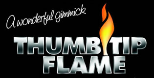 Thumb Tip Flame - Logo